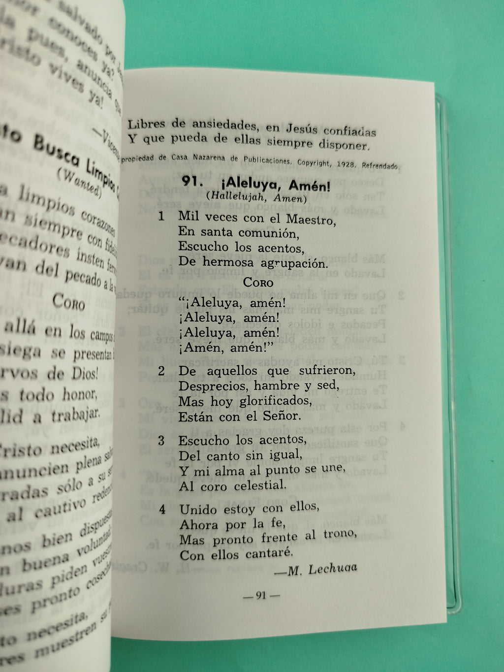 Himnario lluvias de bendición by Varios