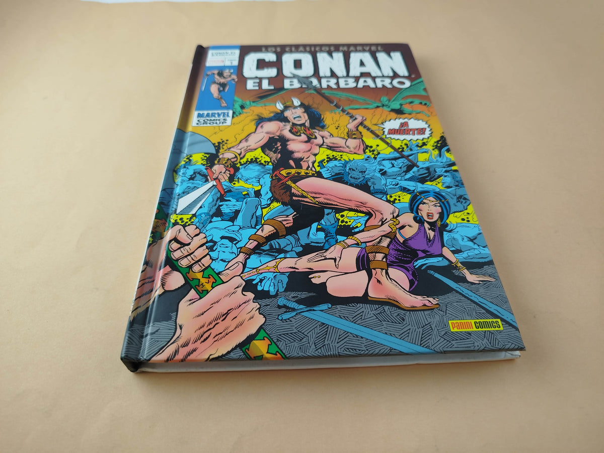 Conan El Bárbaro Los Clásicos Marvel Vol.01 by Barry Windsor Smith, Roy Thomas