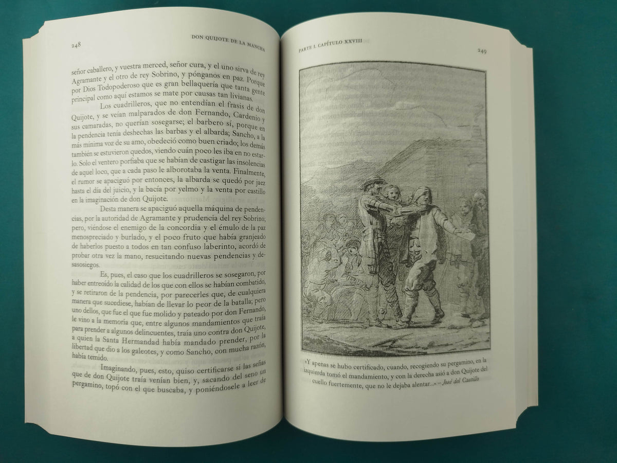 Don quijote de la mancha edición real academia de la lengua española by Miguel de cervantes