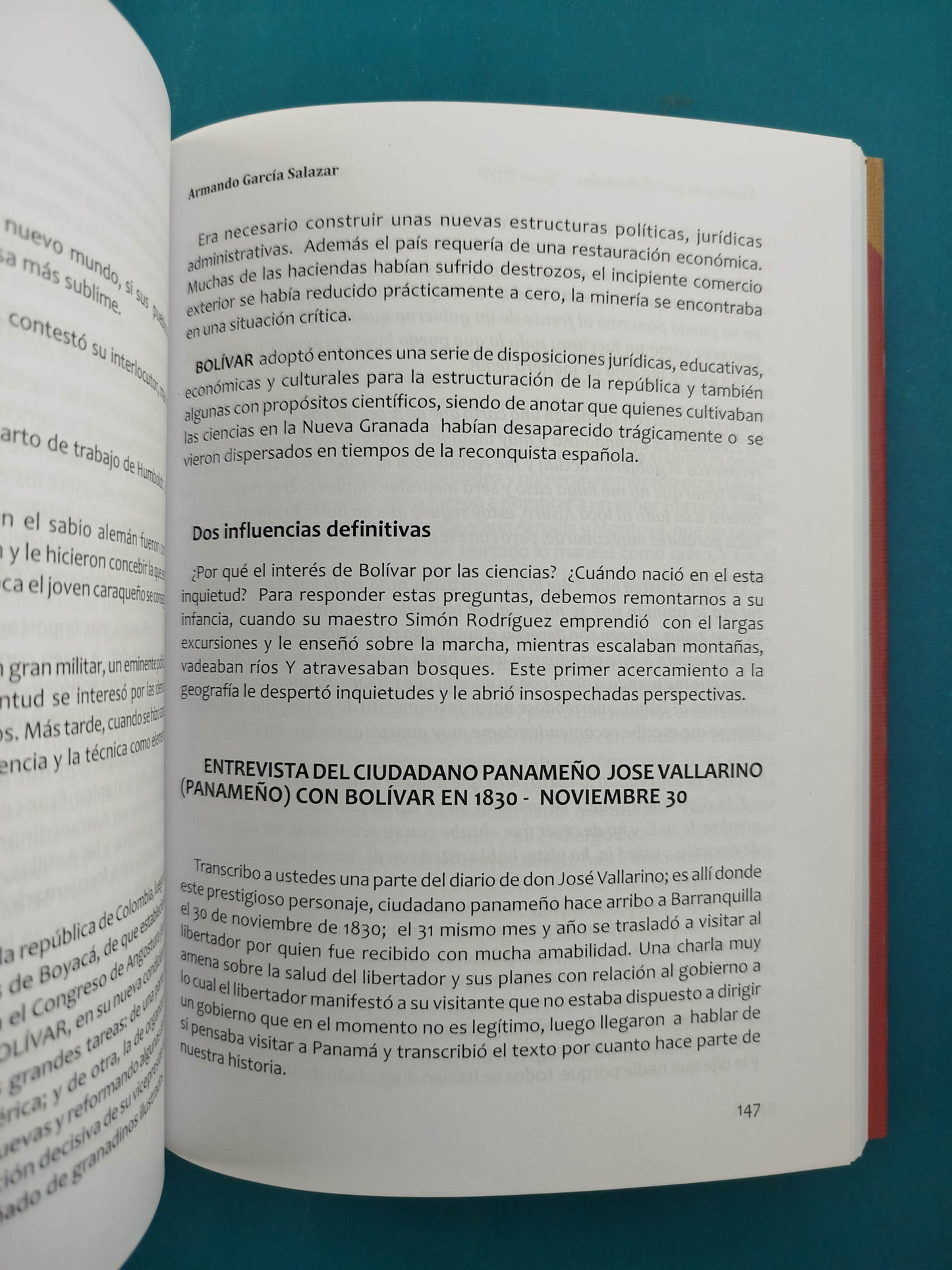 Sueños de un libertador tomo I y III