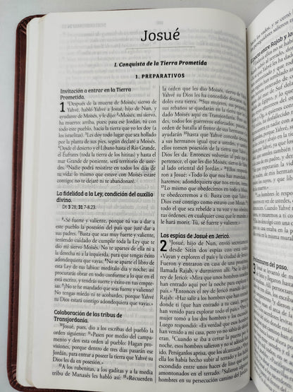 Biblia Católica Biblia de Jerusalén Latinoamericana símil piel marrón by Cipriano Valera