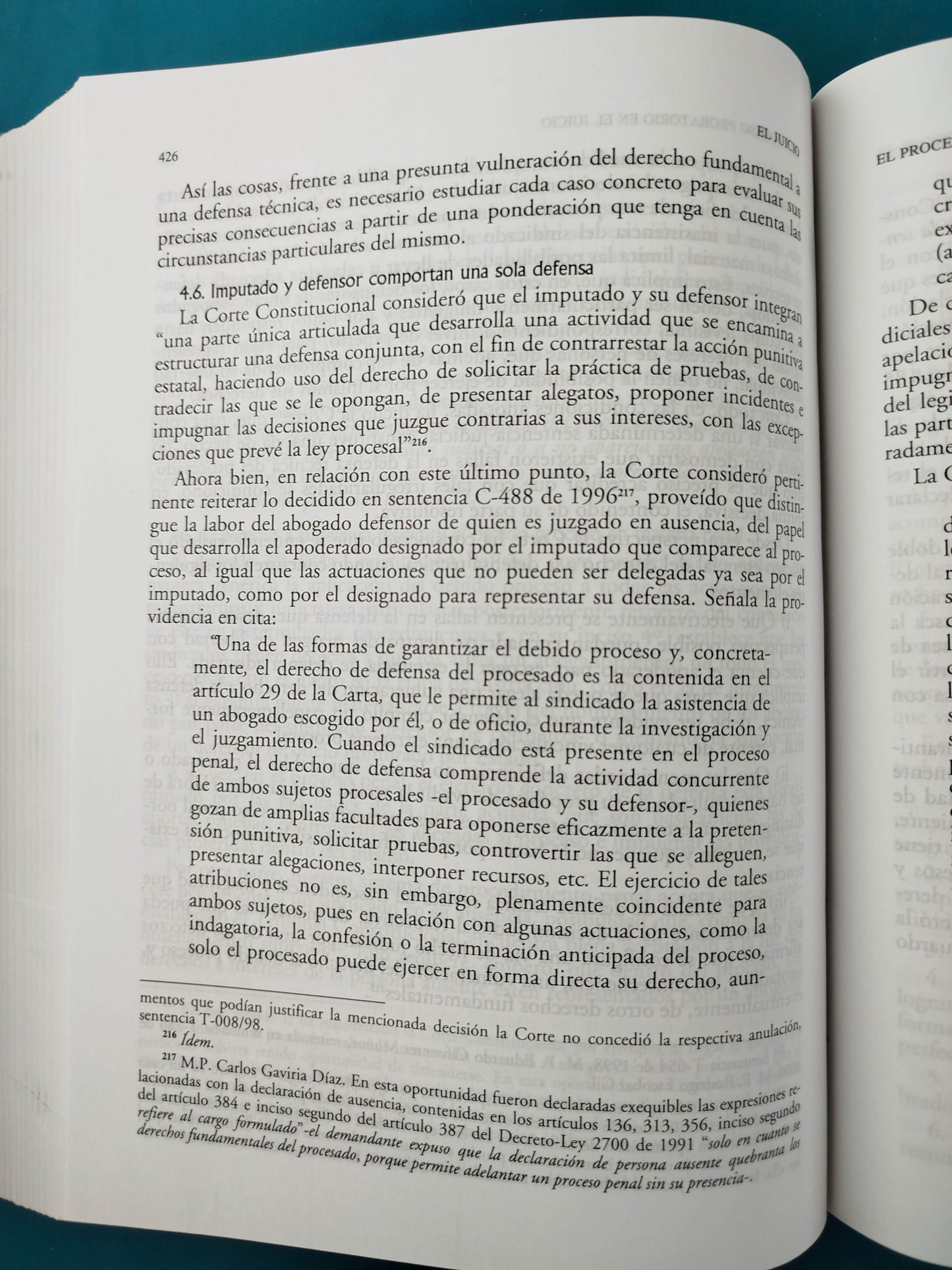 El juicio porceso penal segunda edición