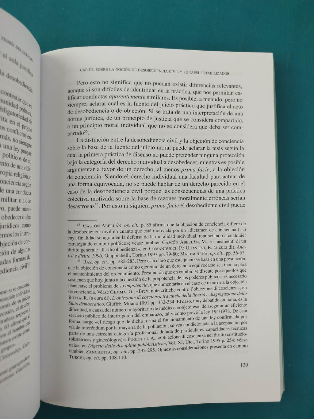 Desobediencia civil y teória del derecho by Francesco Biondo