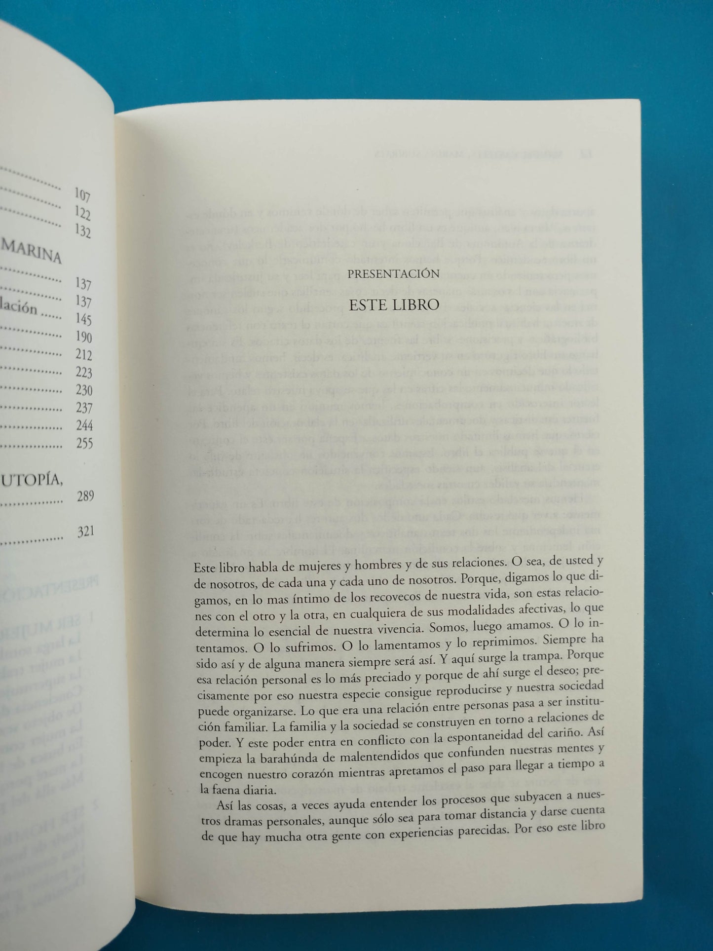 Mujeres y Hombres ¿Un Amor Imposible?