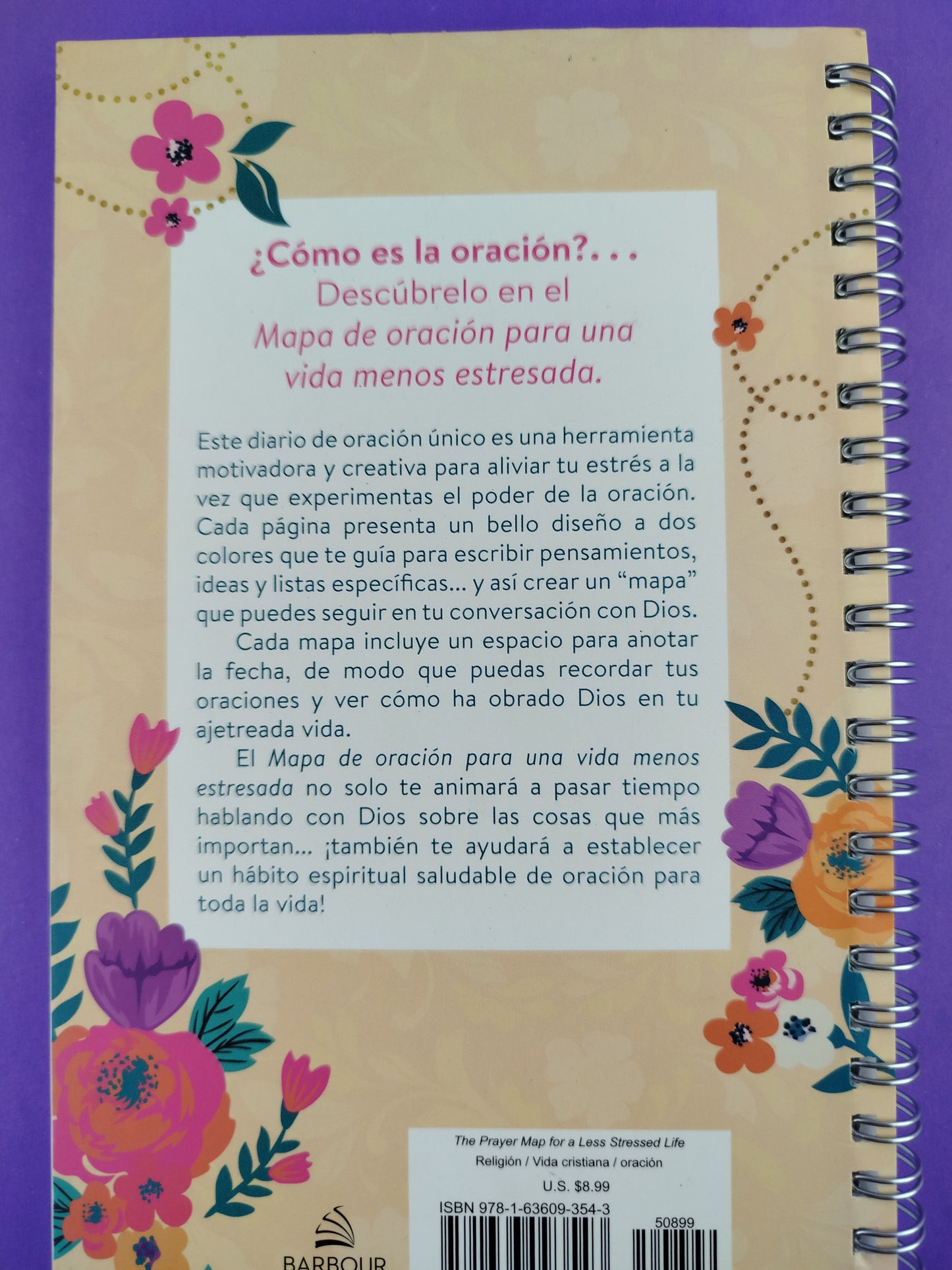 Mapa de oración para un vida menos estresada