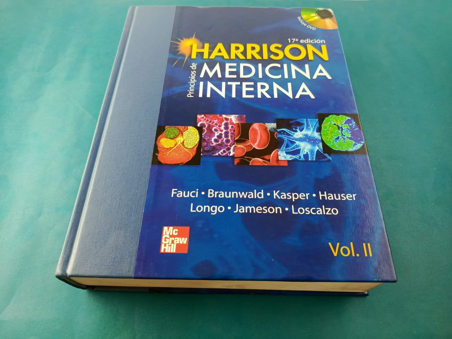 Harrison principios de Medicina Interna edición 17a 2 volúmenes