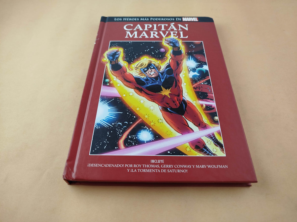 Capitán Marvel Los héroes más poderosos de Marvel no. 10 by Roy Thomas
