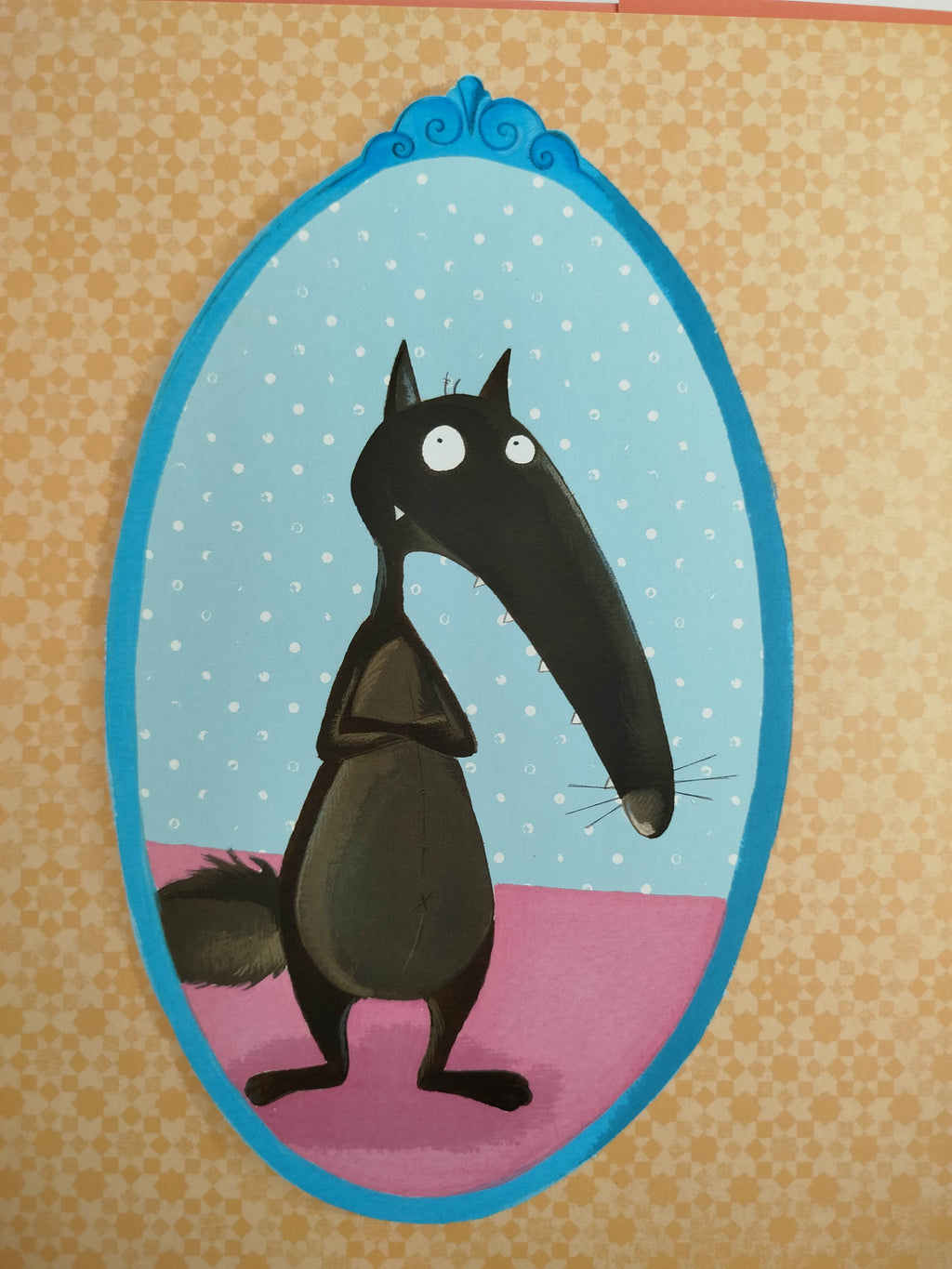 The wolf who wanted to fall in love by By Orianne Lallemand