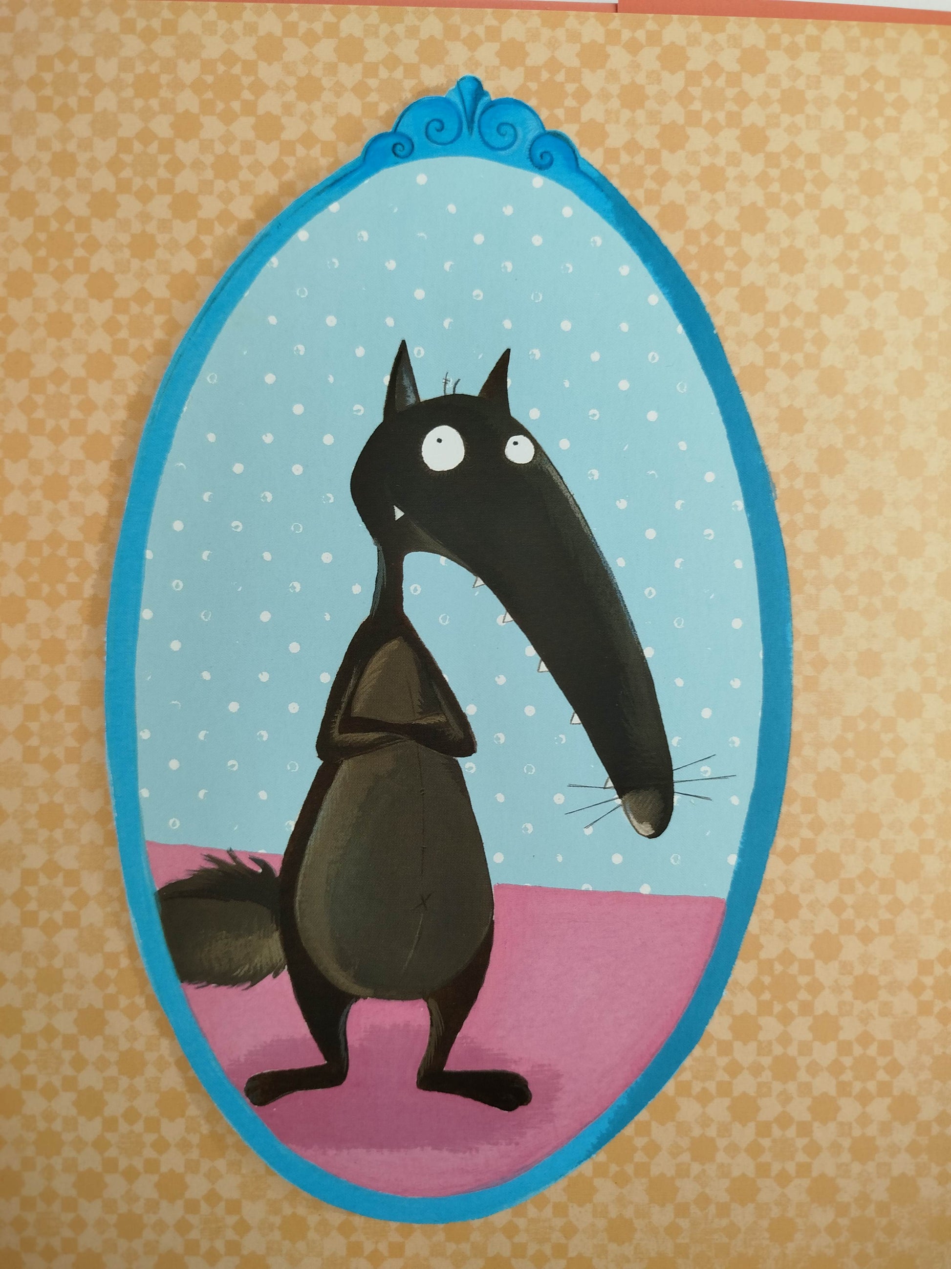 The wolf who wanted to fall in love by By Orianne Lallemand