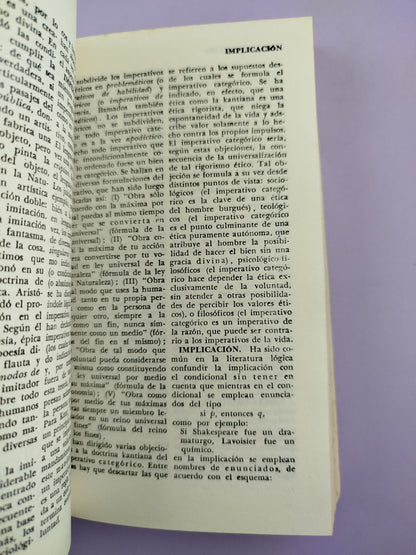 Diccionario de filosofia abreviado
