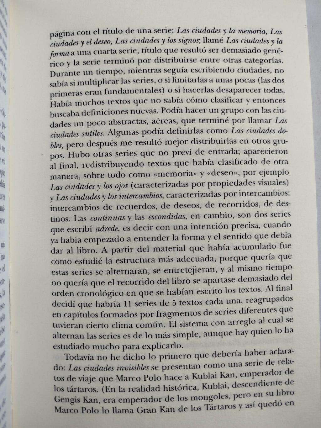 Las ciudades invisibles by Italo Calvino