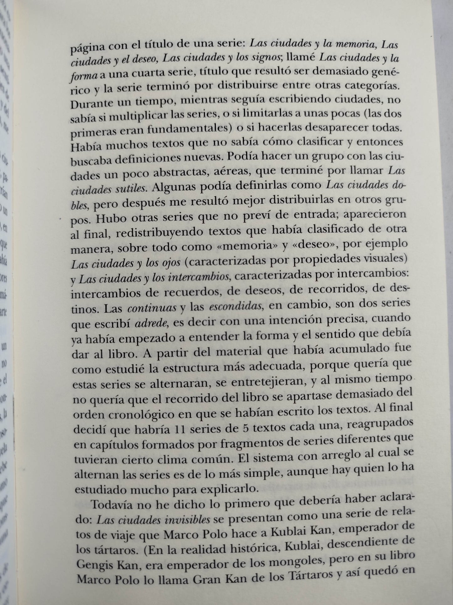 Las ciudades invisibles by Italo Calvino