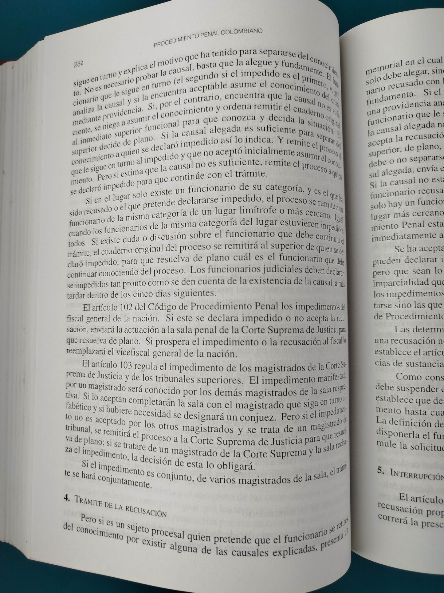 Procedimiento penal colombiano 12 Ed.