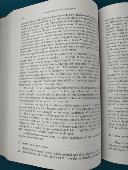 Procedimiento penal colombiano 12 Ed.