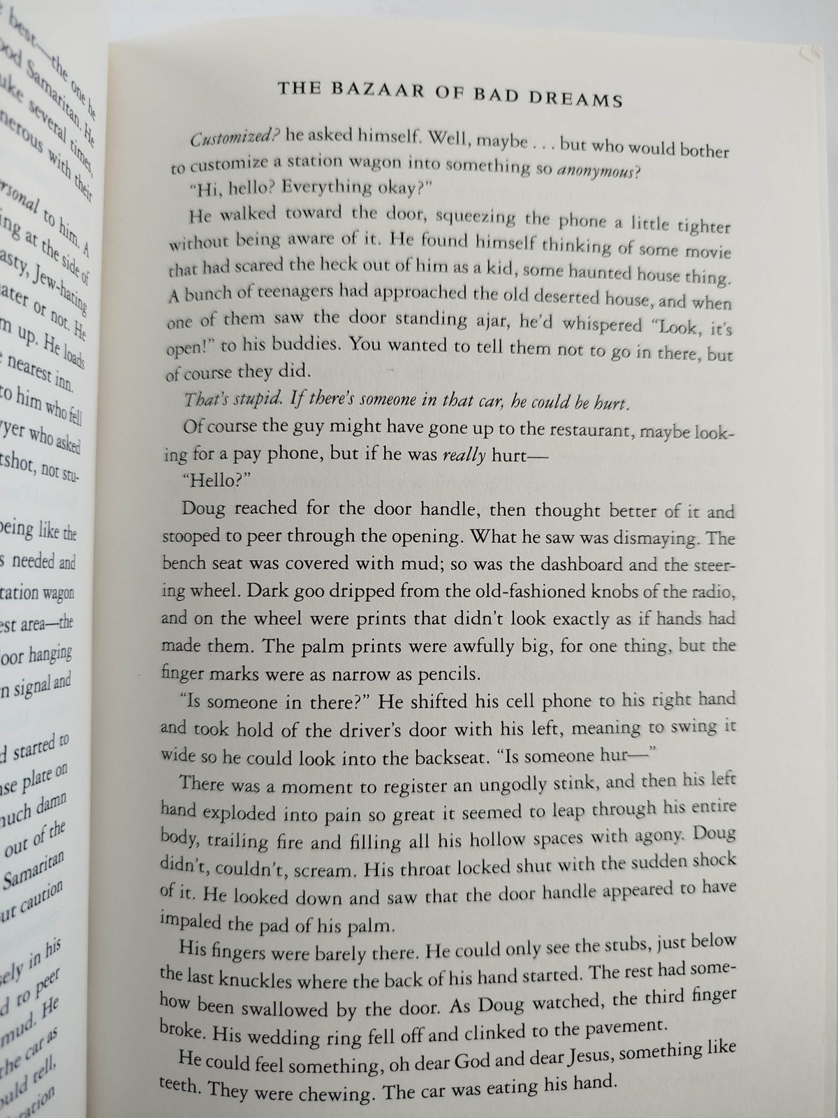 The bazaar of bad dreams by Stephen King
