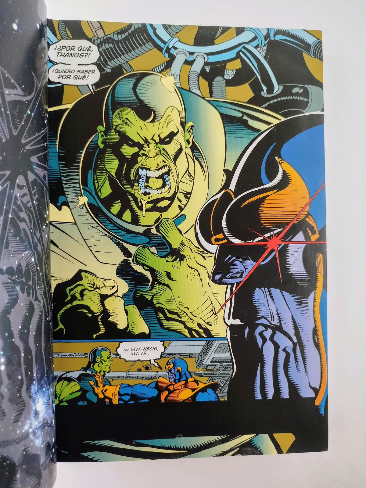 Thanos poderes cósmicos by Marz Grindberg Lim Moore Smith Eaton