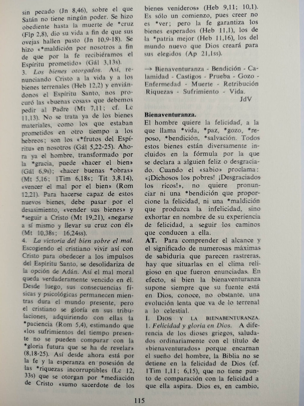 Vocabulario de teología bíblica by X Leon Dufour