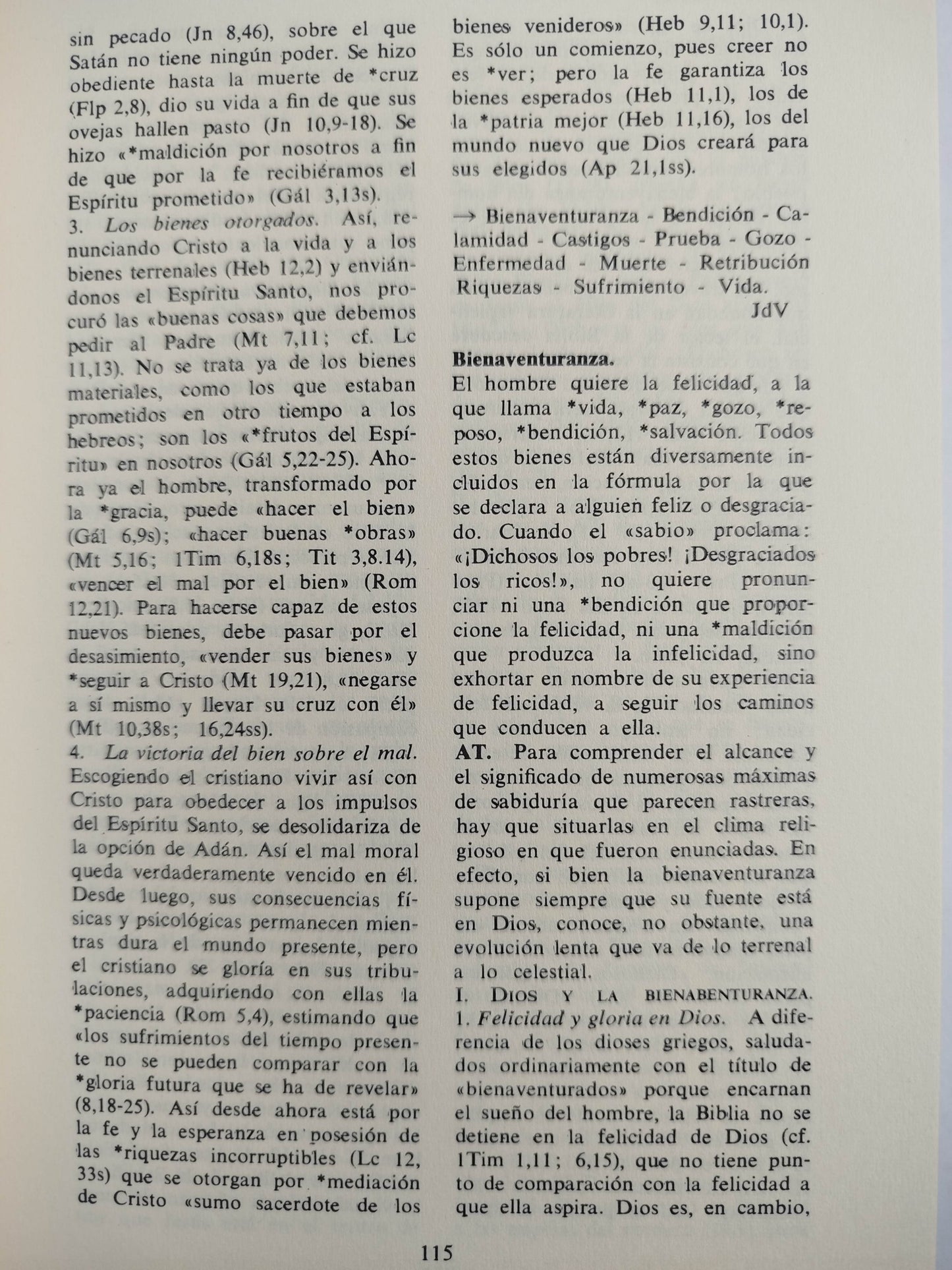 Vocabulario de teología bíblica by X Leon Dufour