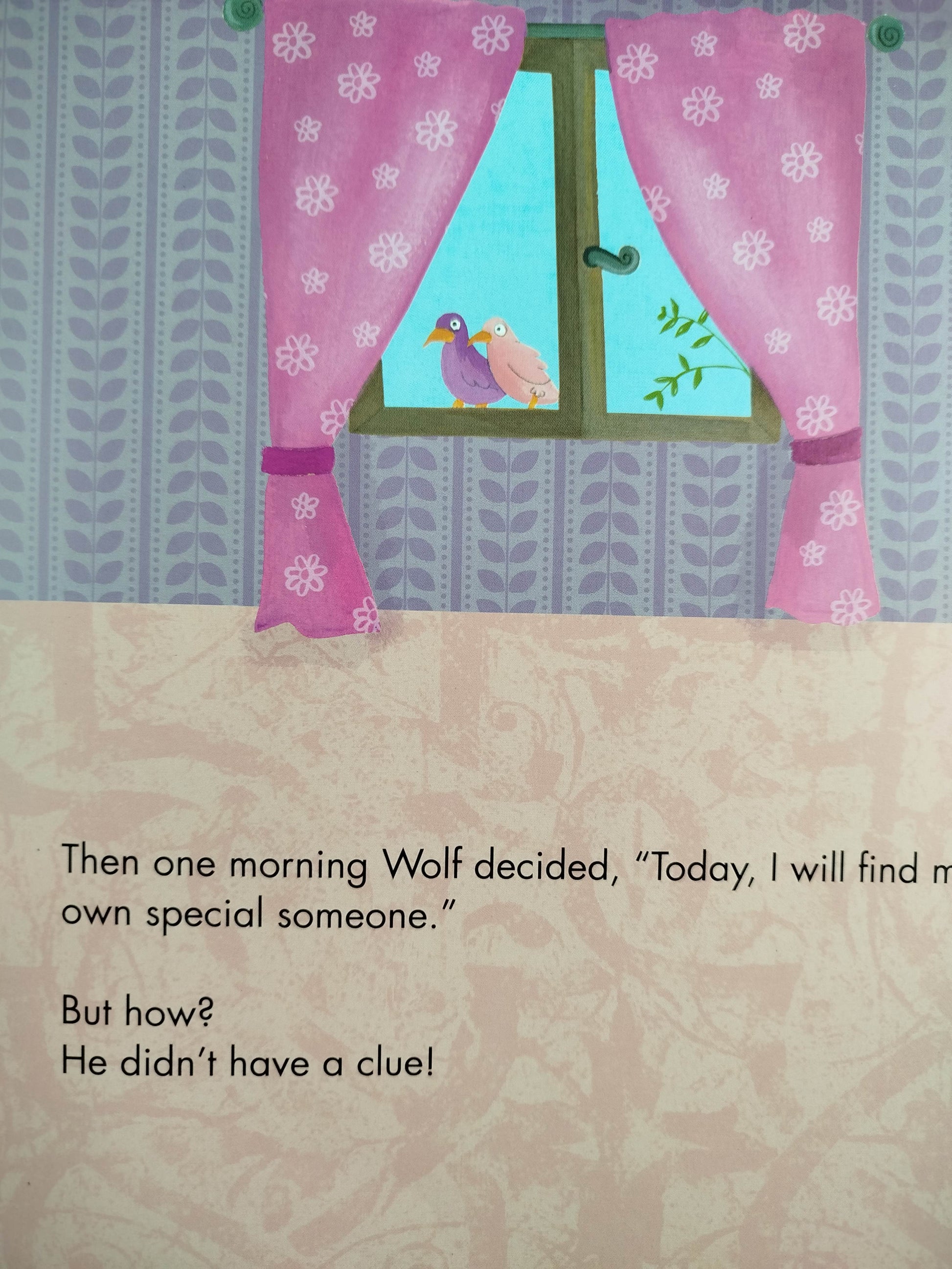 The wolf who wanted to fall in love by By Orianne Lallemand
