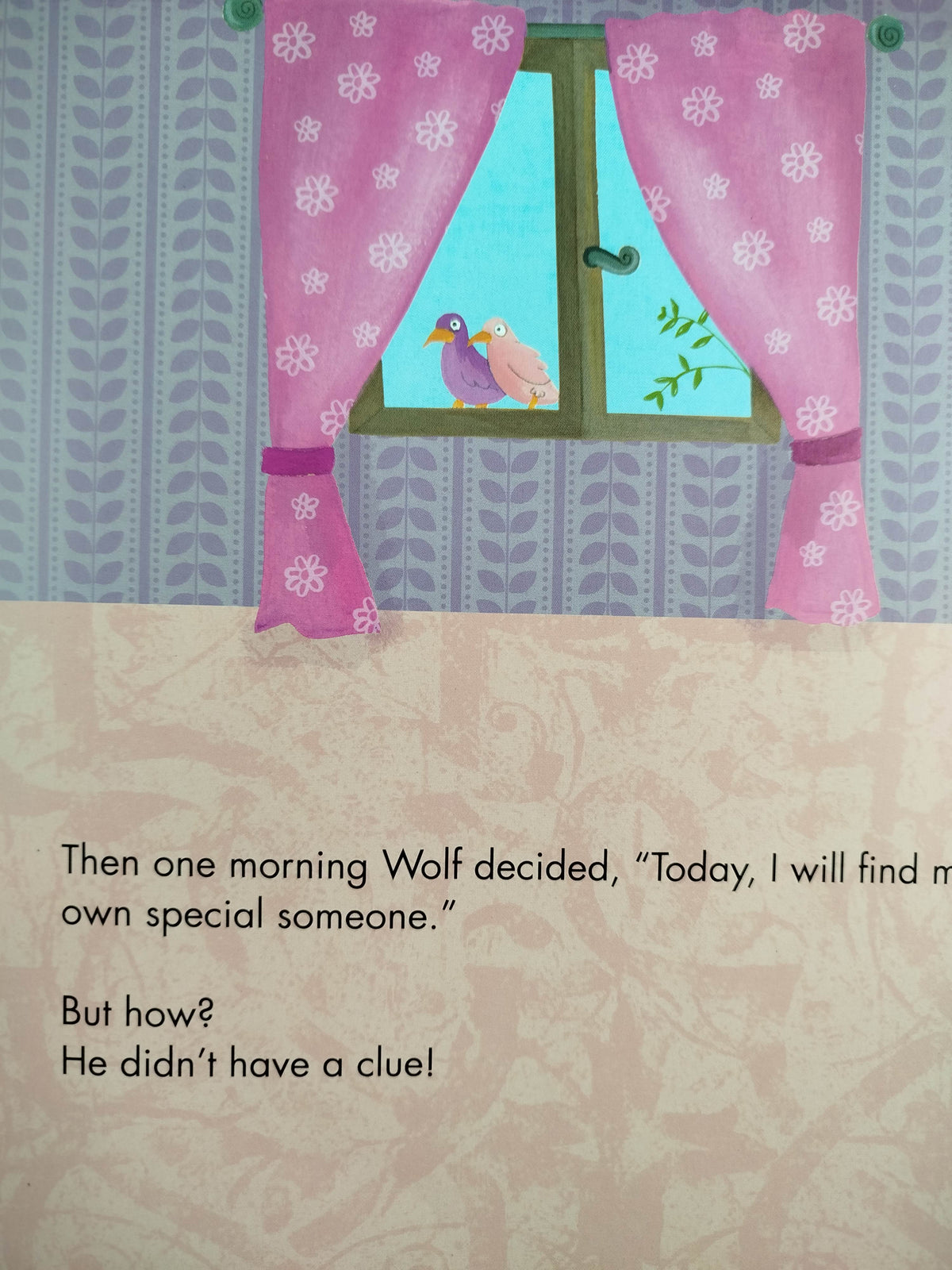 The wolf who wanted to fall in love by By Orianne Lallemand