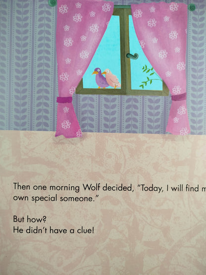 The wolf who wanted to fall in love by By Orianne Lallemand