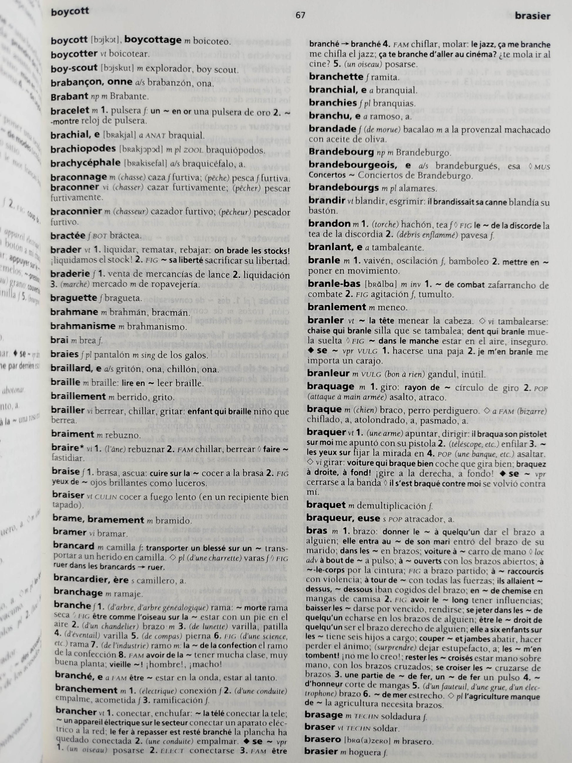 Diccionario Avanzado Francés Francais-Espagnol-Español-Francés by Jean-Paul Vidal
