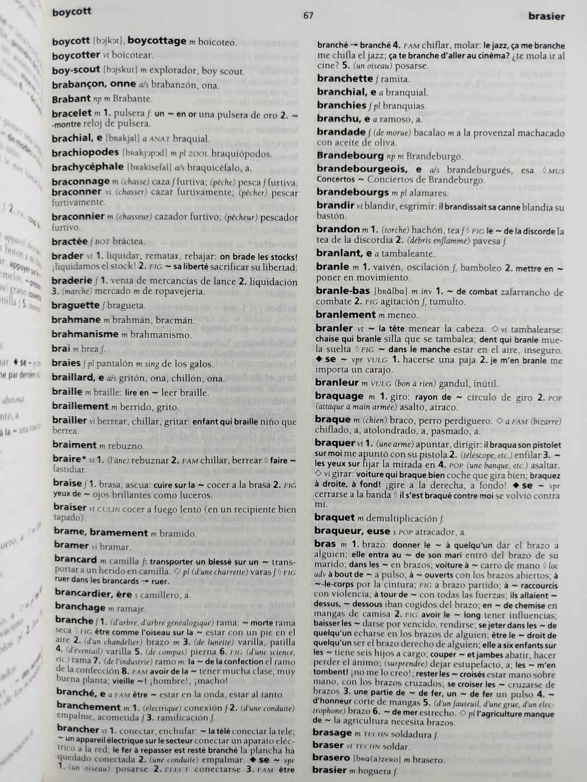 Diccionario Avanzado Francés Francais-Espagnol-Español-Francés by Jean-Paul Vidal
