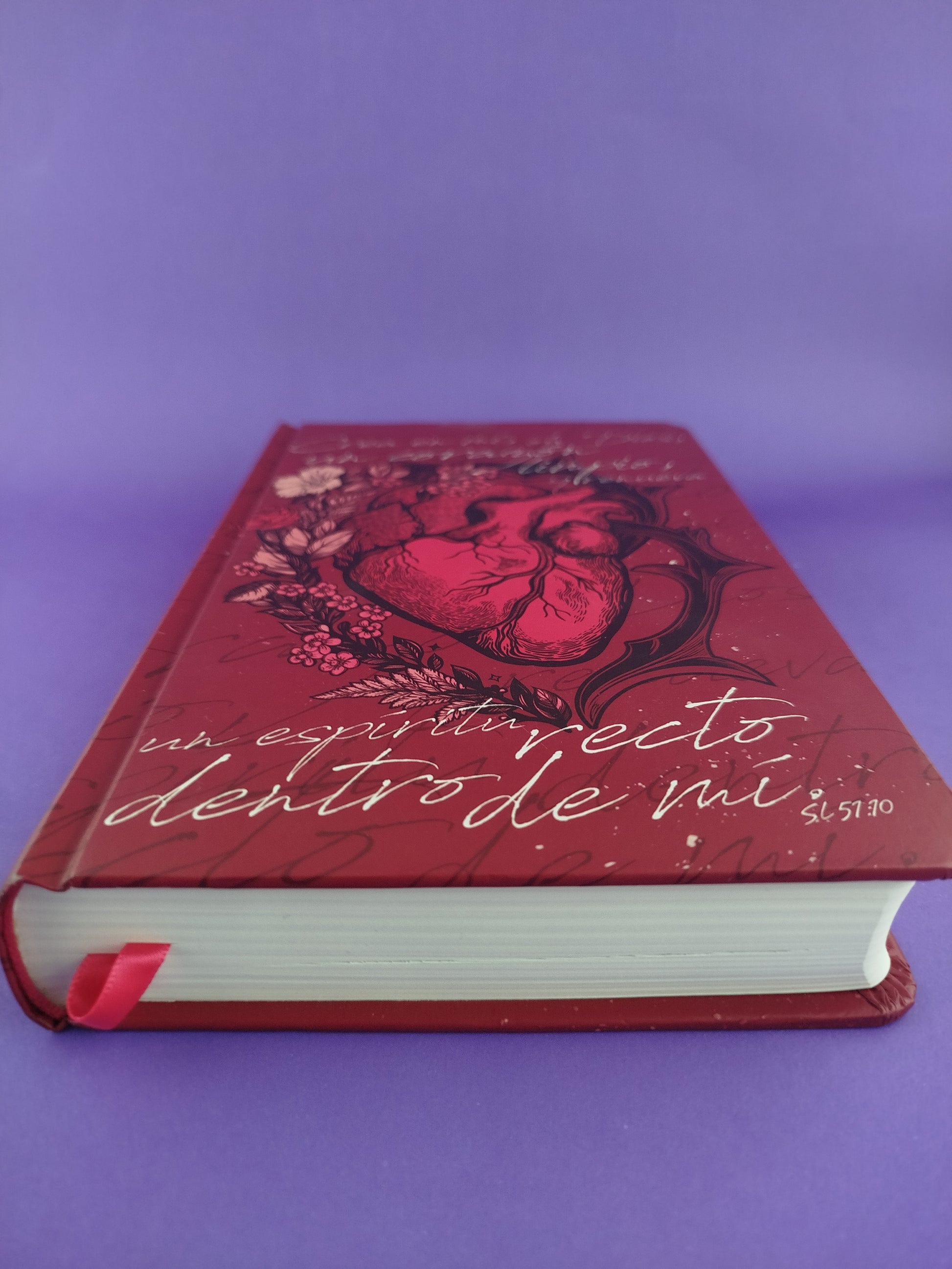 Biblia rvr 1960 nombres de Dios crea en mi un corazón limpio vino tapa dura by Reina Valera 1960