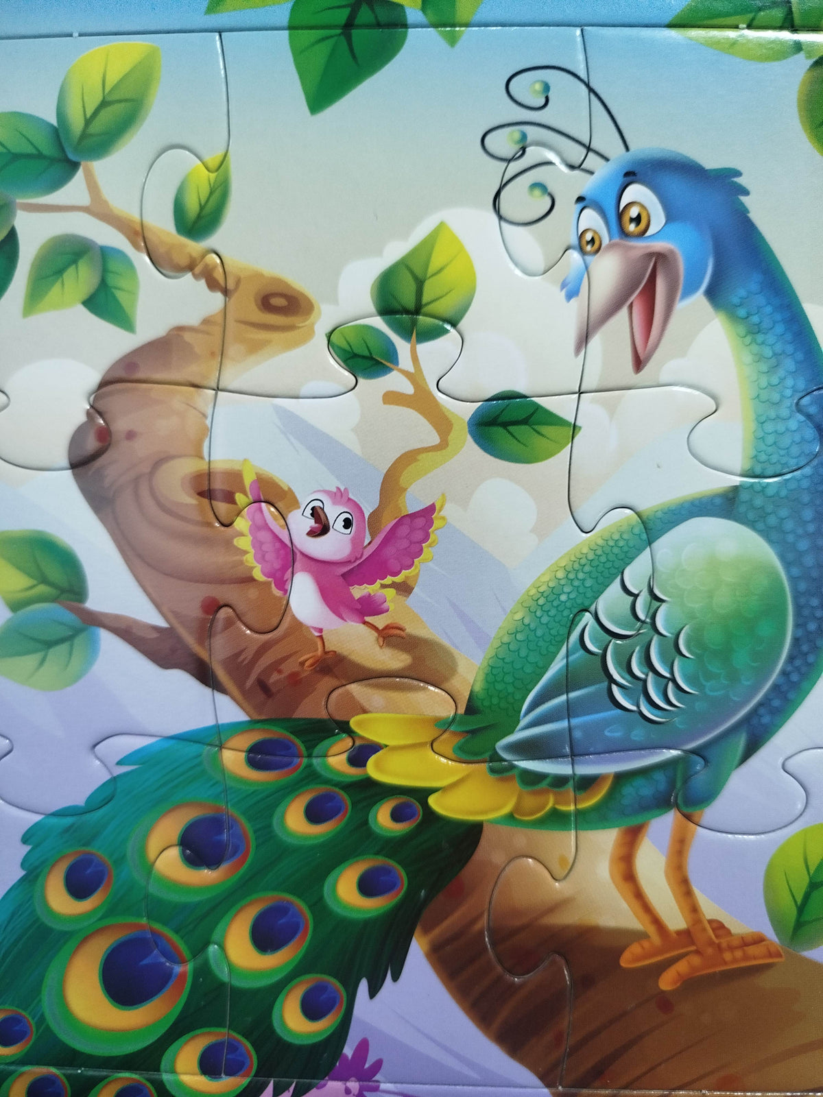 Puzzle aventuras la fiesta de las aves by sin autor