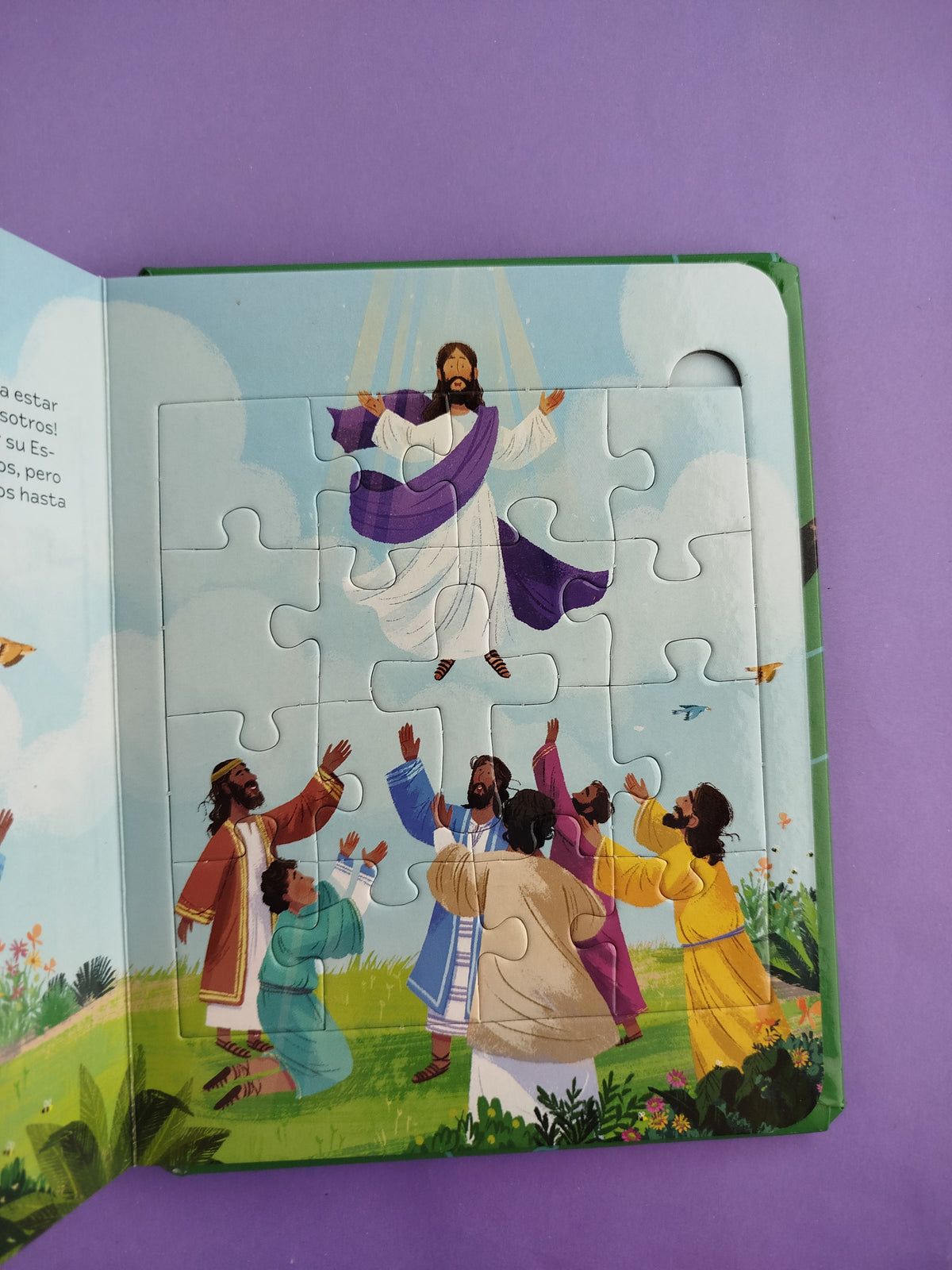 Mi pequeña biblia de rompecabezas e imágenes acartonada by Reina Valera 1960