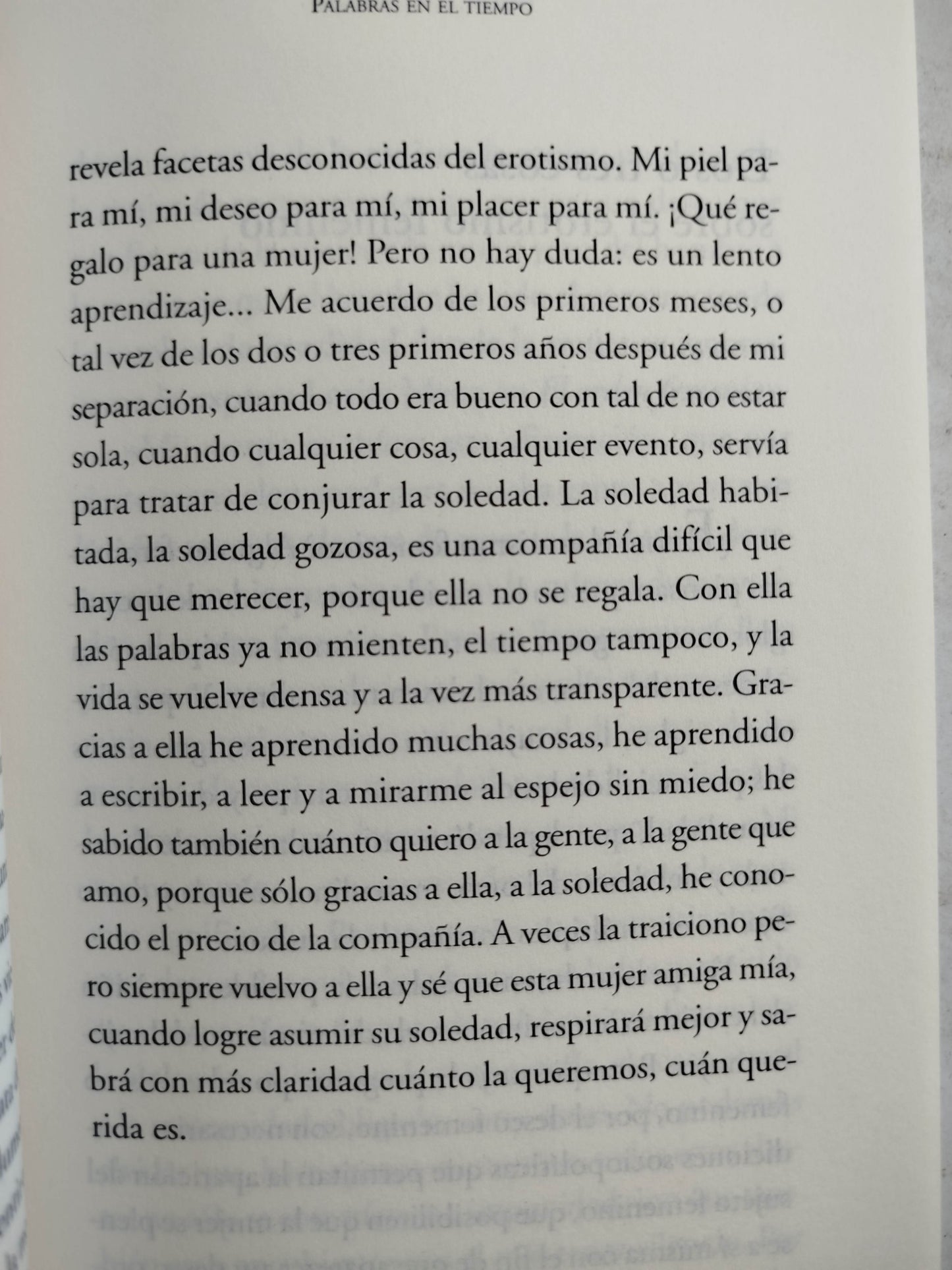 Palabras en el tiempo by Florence Thomas