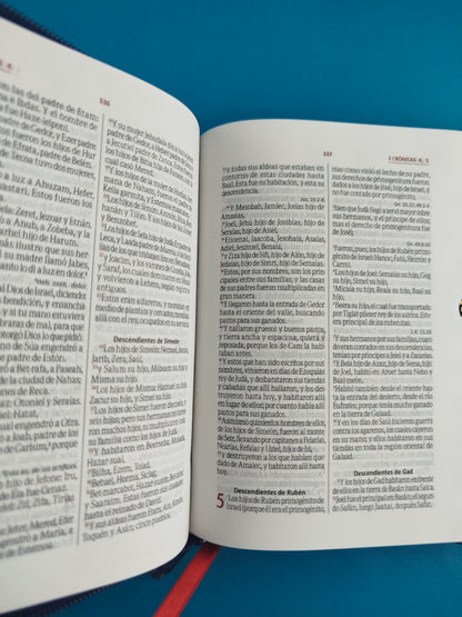 Biblia rvr jean cierre azul con índice by Reina Valera 1960