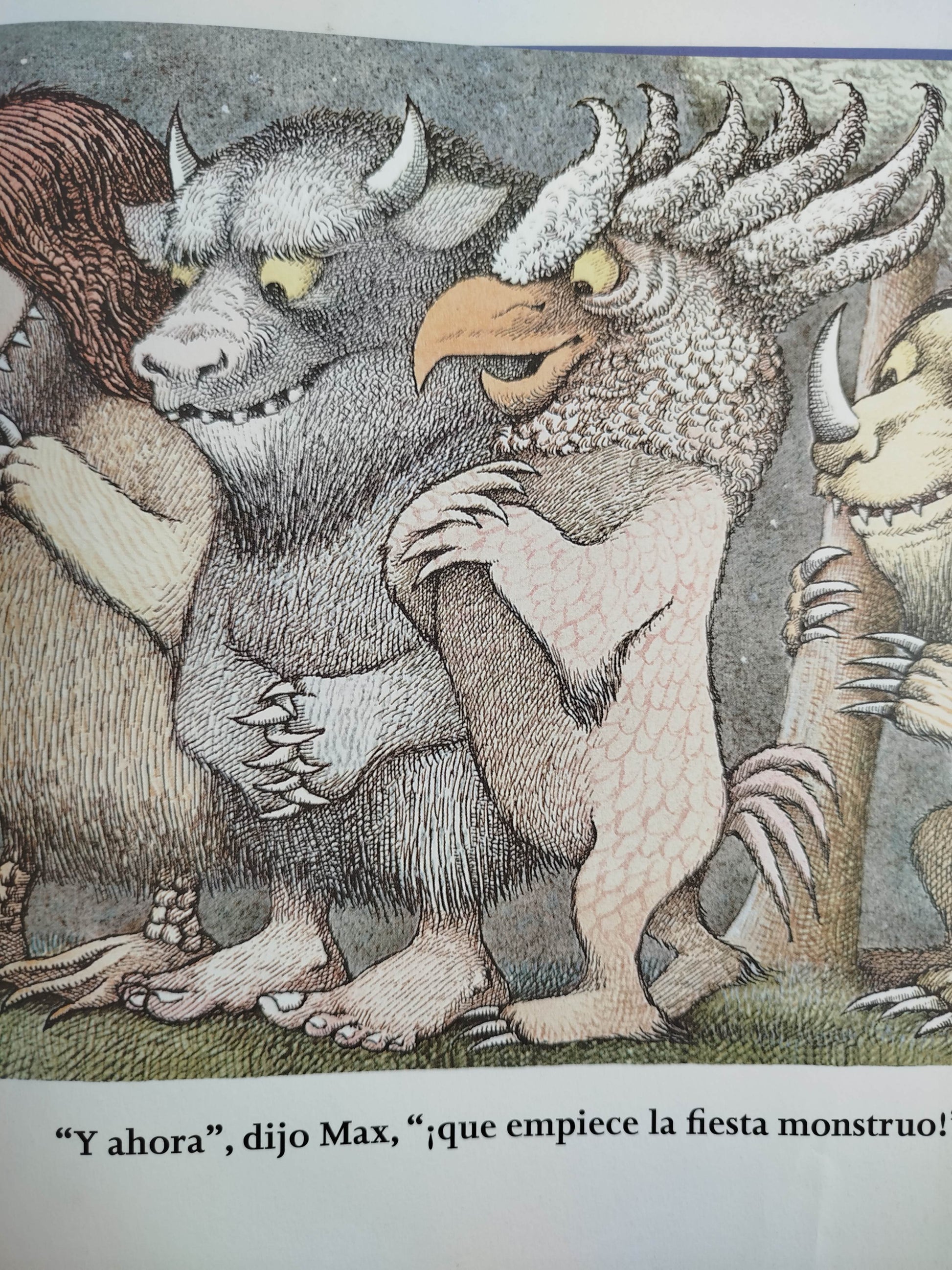 Donde viven los monstruos by Maurice Sendak