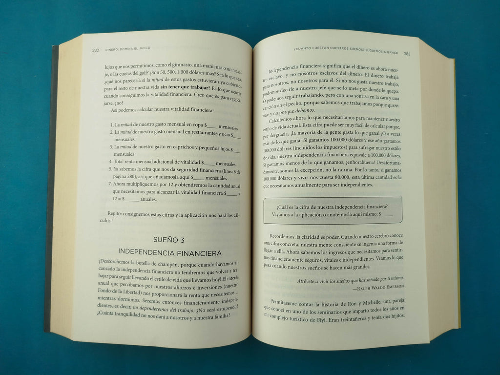 Dinero domina el juego by Tony Robbins