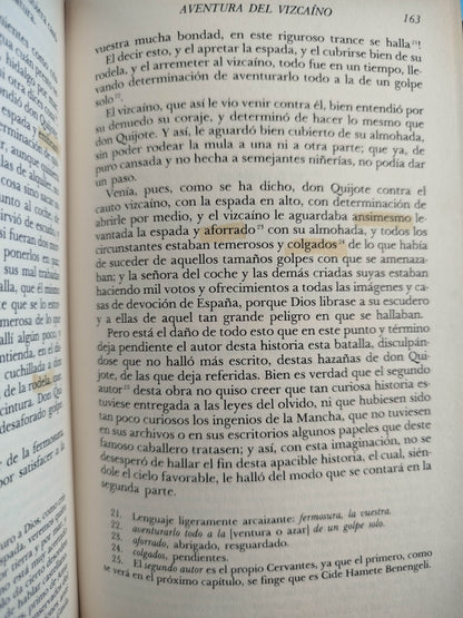 Historia De La literatura Cervantes Don Quijote De La Mancha 2 Tomos by Miguel de Cervantes Saavedra
