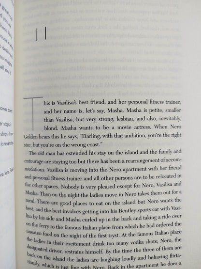 The golden house by Salman Rushdie