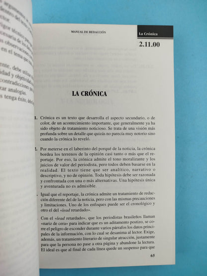 Manual de redacción El Tiempo by Varios