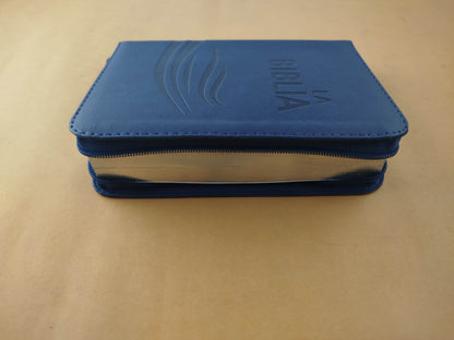 Biblia tla azul oscuro con cierre by Traducción en Lenguaje Actual