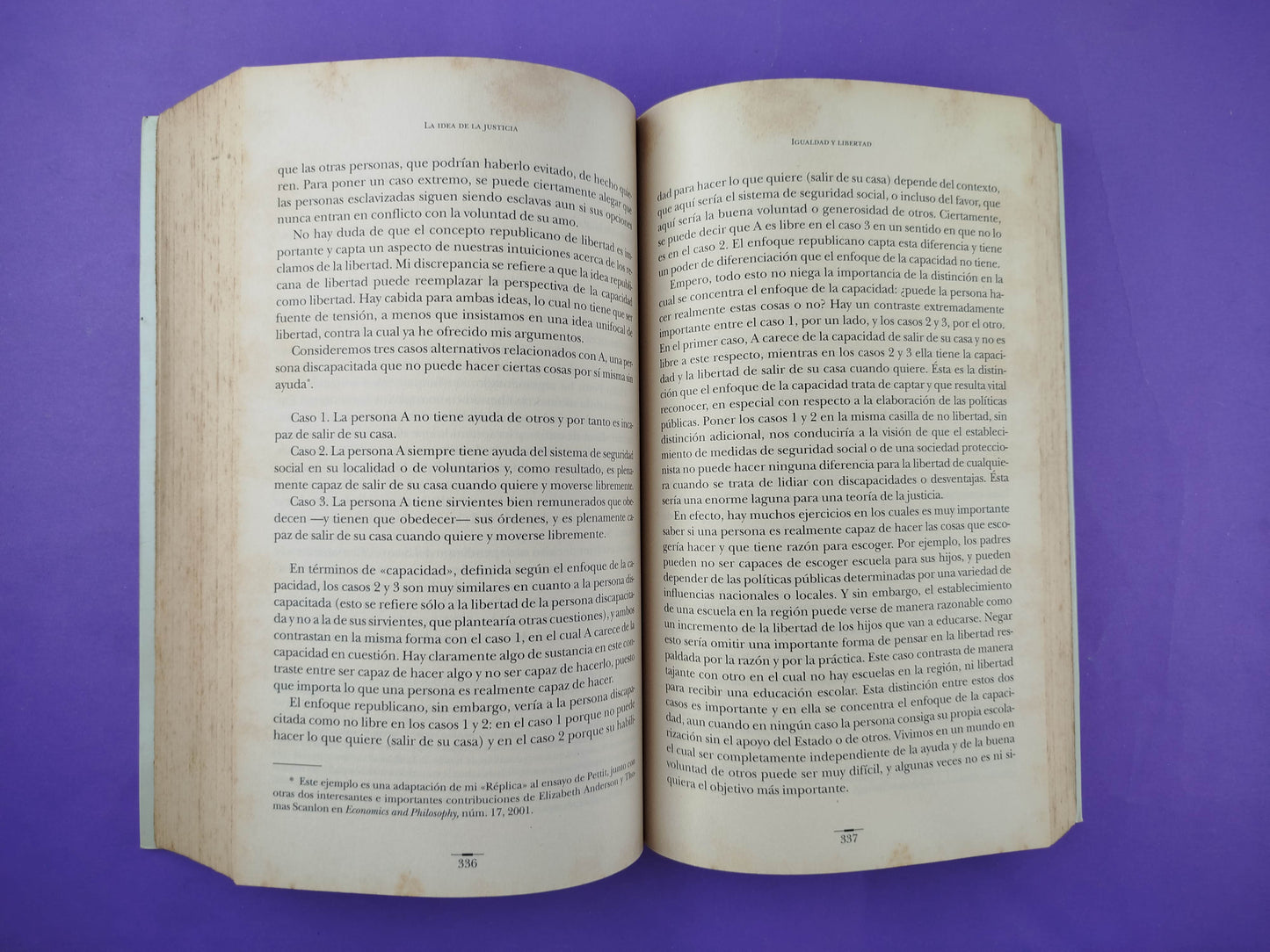 La idea de la justicia