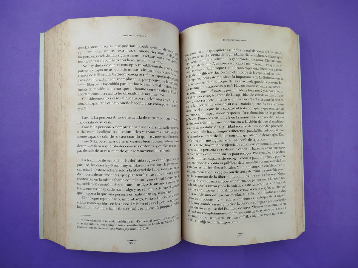 La idea de la justicia by Amartya Sen
