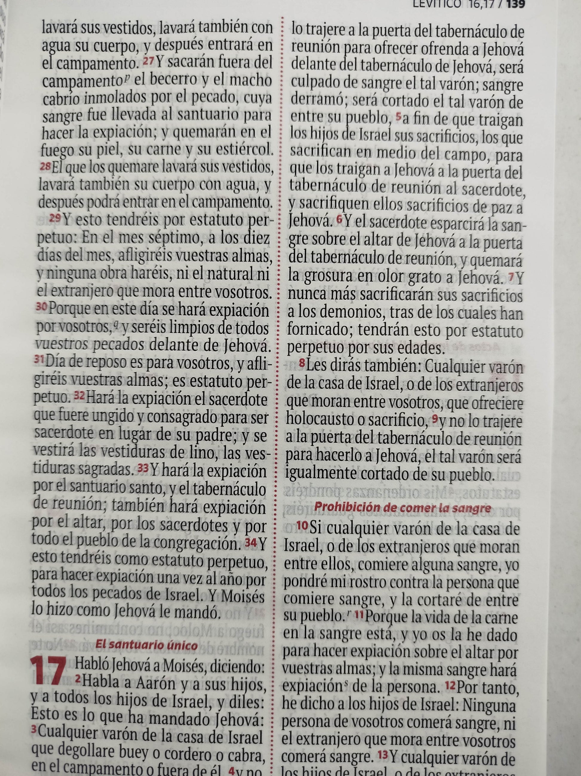 Biblia RVR 1960 letra grande lila - blanco by Reina Valera 1960