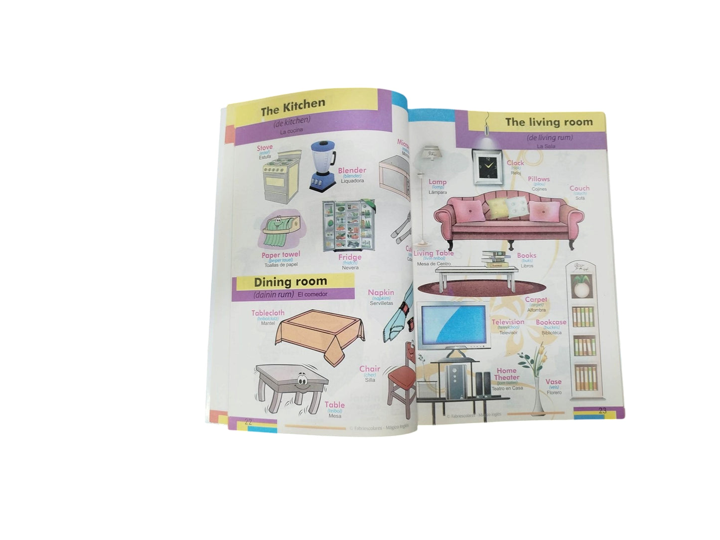 Mágico inglés aprendizaje bilingüe lectura y escritura