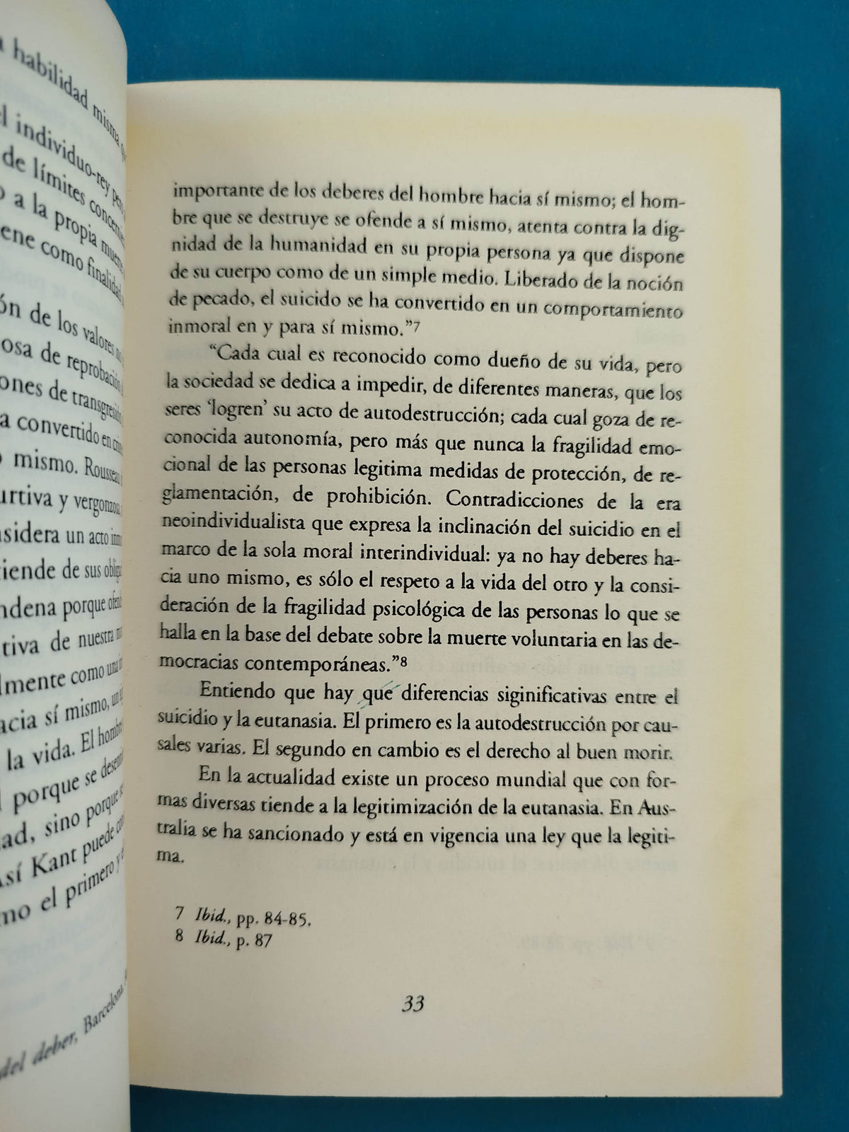 La Justicia En La Sociedad Que Se Avecina Tomo II la eutanasia by Jorge Kiper