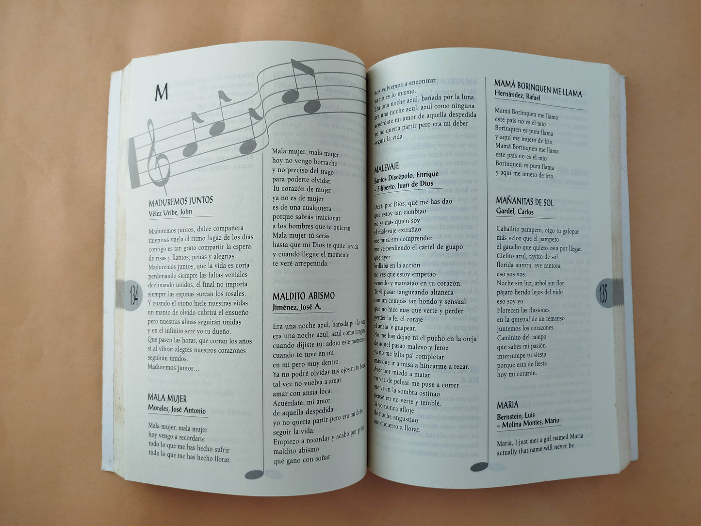 Cancionero íntimo Antología