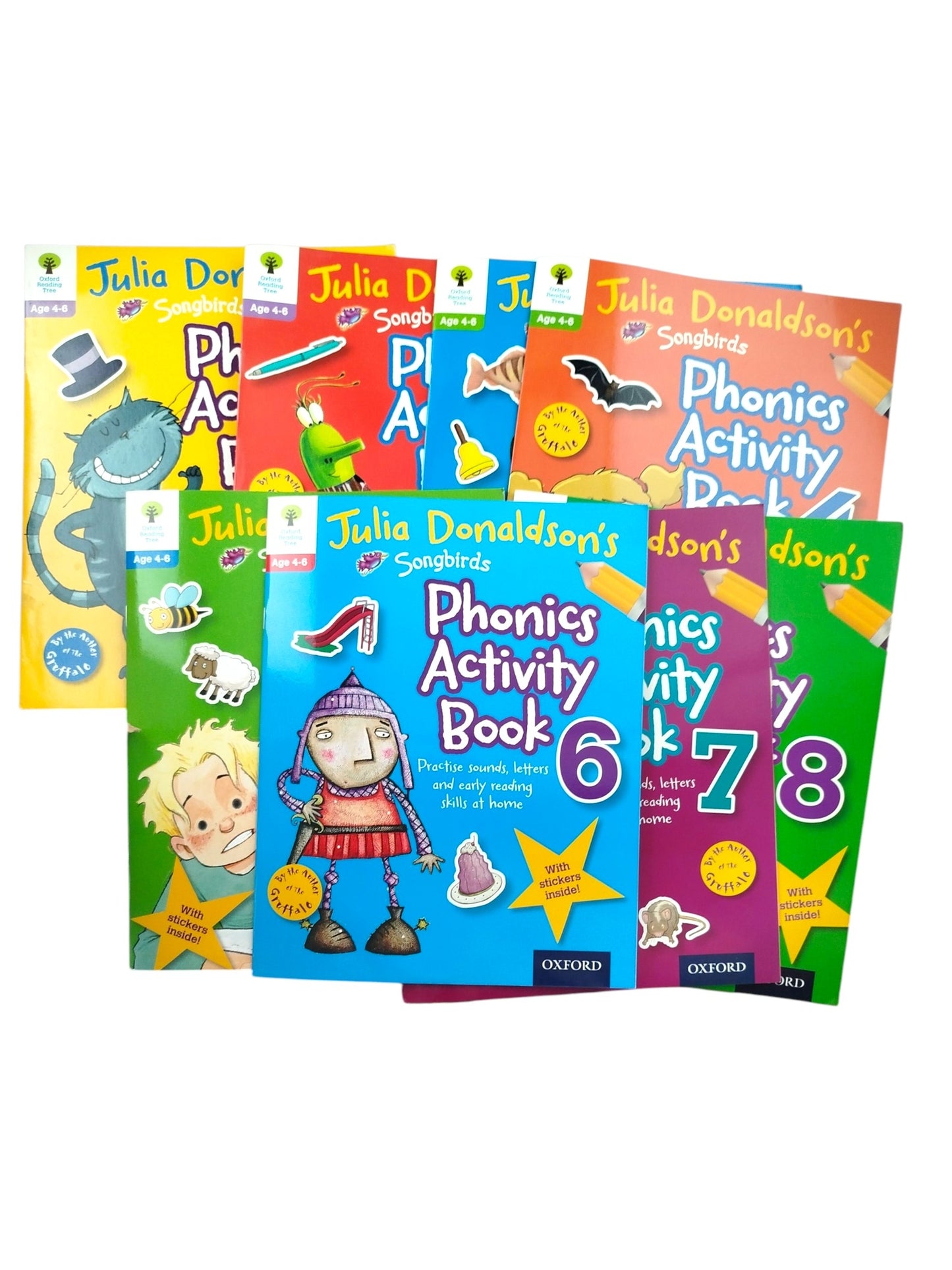Phonics Activity Book Age 4-6:10 issues by Julia Donaldson