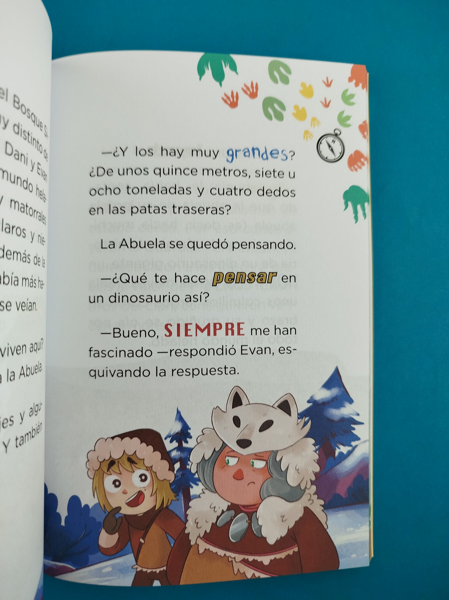 Las aventuras de Dani y Evan 9. El espinosaurio de las nieves