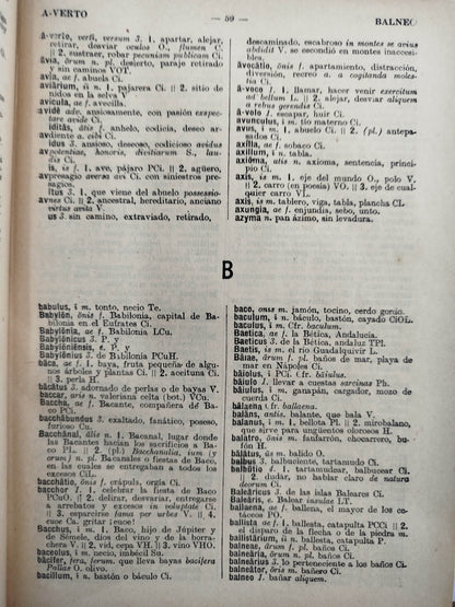 Diccionario manual latino-español y español-latino by Placido Mugica