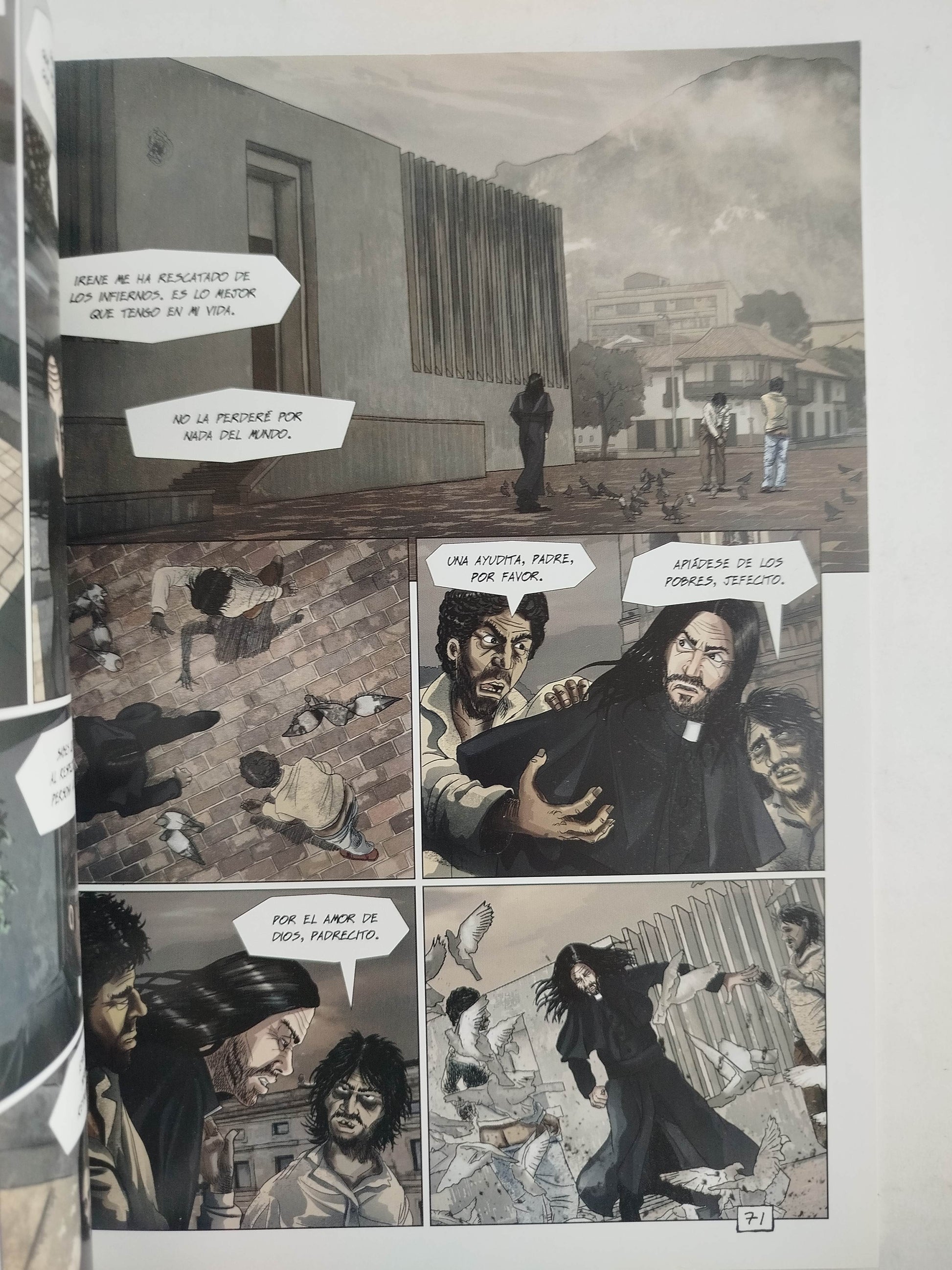 Satanás cómics by Mario Mendoza Keco Olano