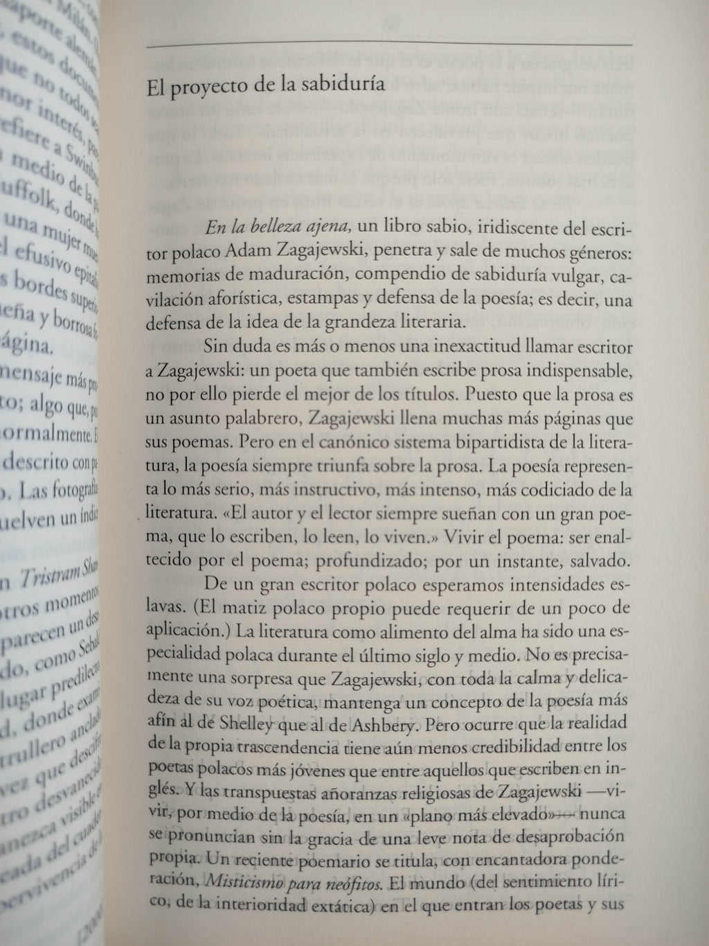 Cuestión de énfasis by Susan Sontag