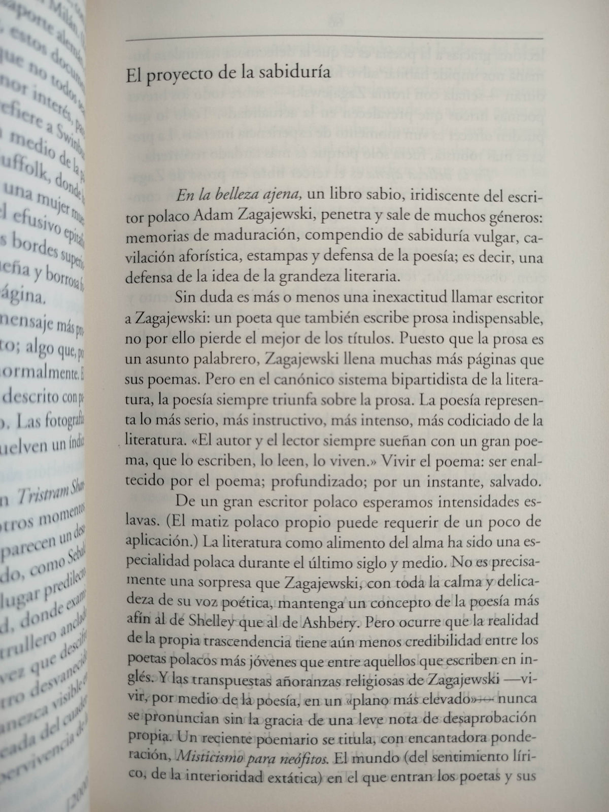 Cuestión de énfasis by Susan Sontag